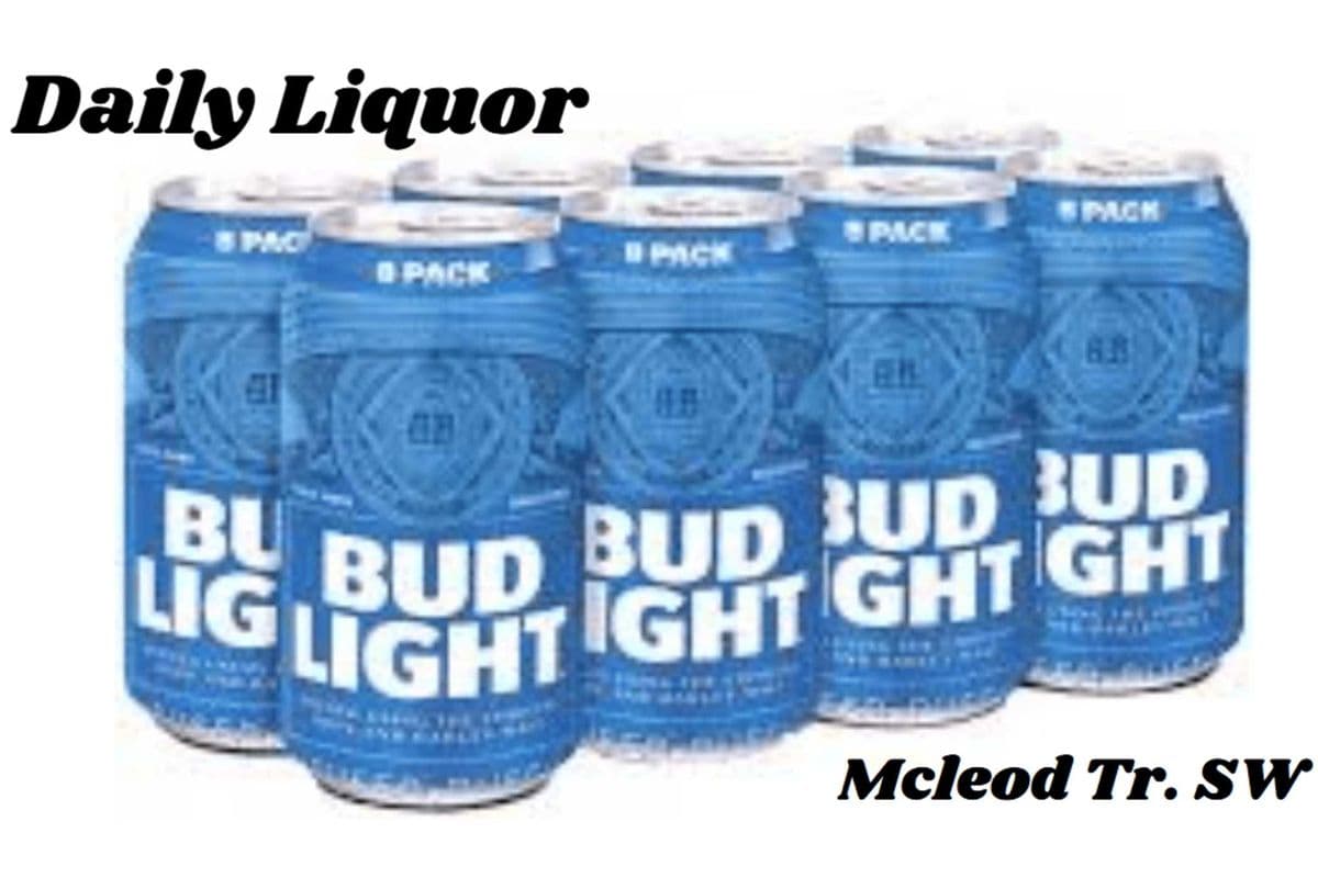 BUD LIGHT 8CANS (1 x 8 CANS )