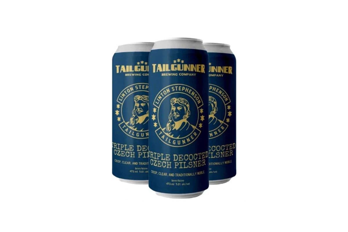 Tailgunner Linton Stephenson Czech Pilsner (4 Cans) (4 x 473ml)