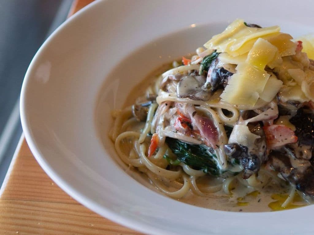 Mushroom Linguine Pasta