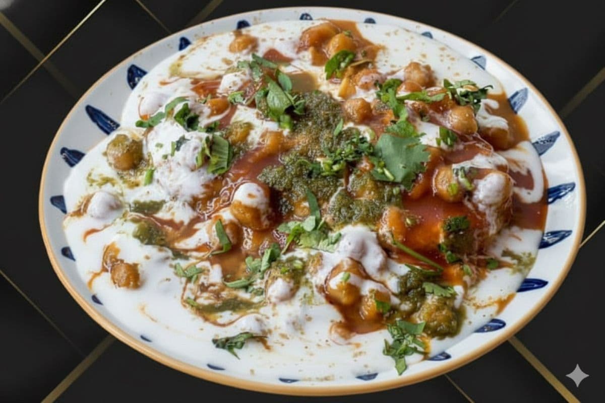 Aloo Tikki Chaat