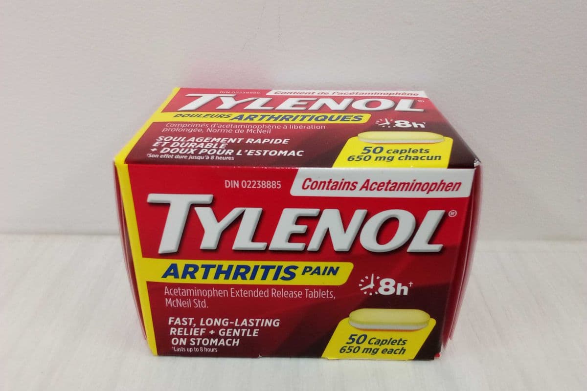 Tylenol Arthritis Pain Relief Acetaminophen 50caplets (Caplets)