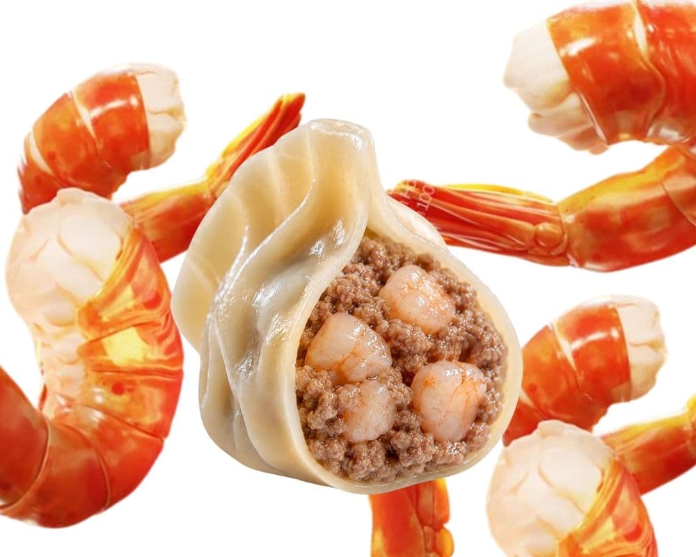 47. Lamb & Shrimp Dumpling / Agneau et Crevettes Dumpling