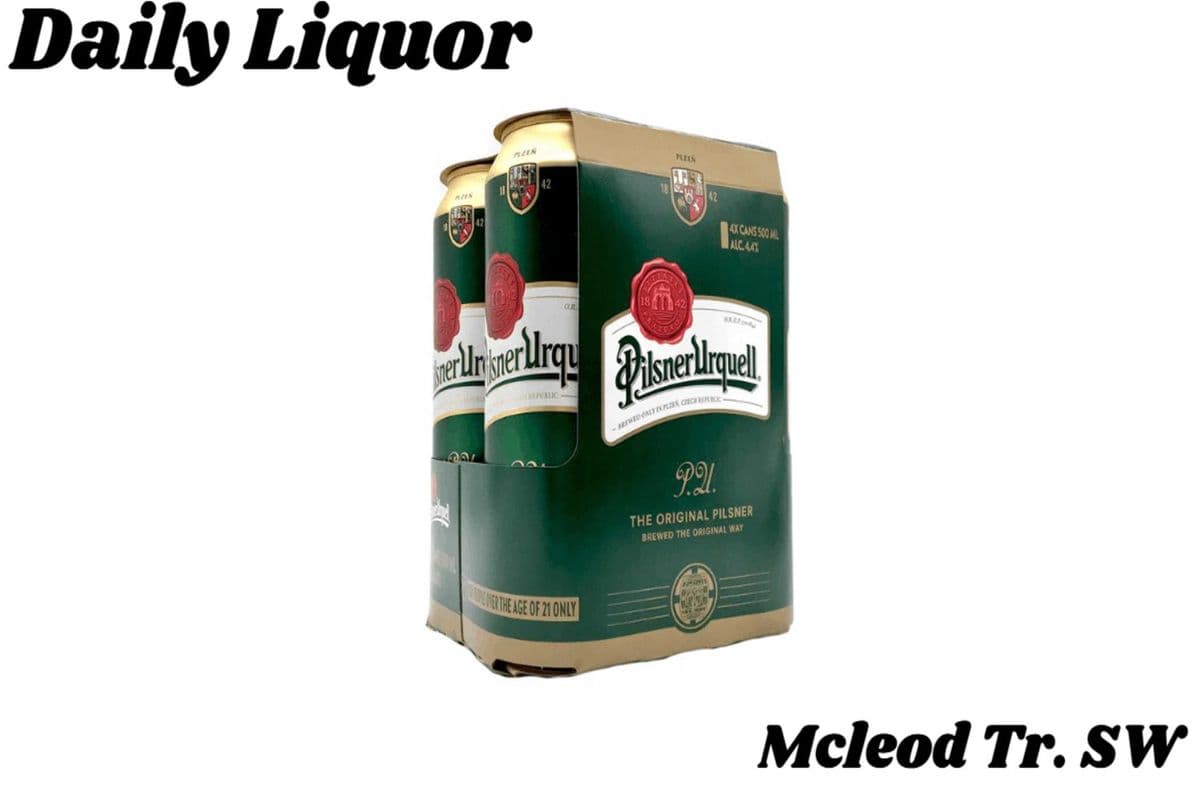 PILSNER URQUELL 4 PACK (1 x 4 CANS)