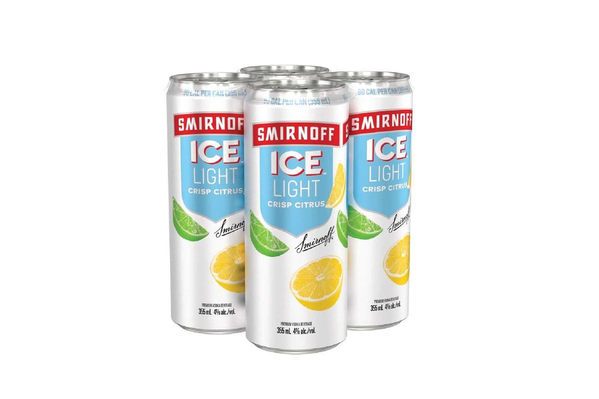 814243. SMIRNOFF ICE LIGHT ORIGINAL (4 x 355ML (CANS))