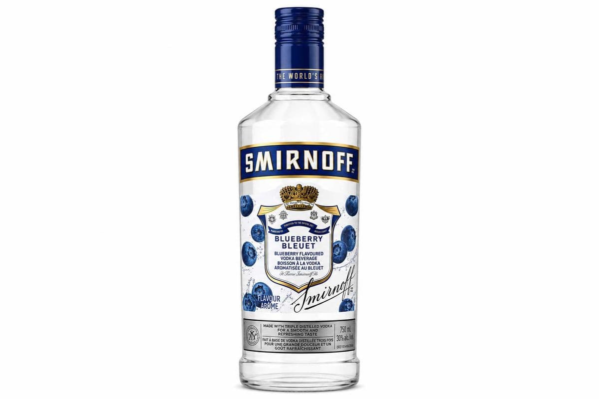 Smirnoff Blueberry 750ml (1 x 750ML)