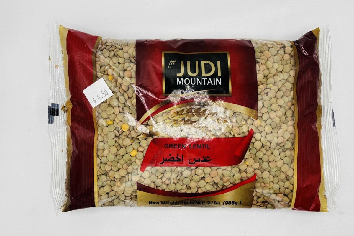 Judi Mountain Green Lentil, 908 Grams (908g)