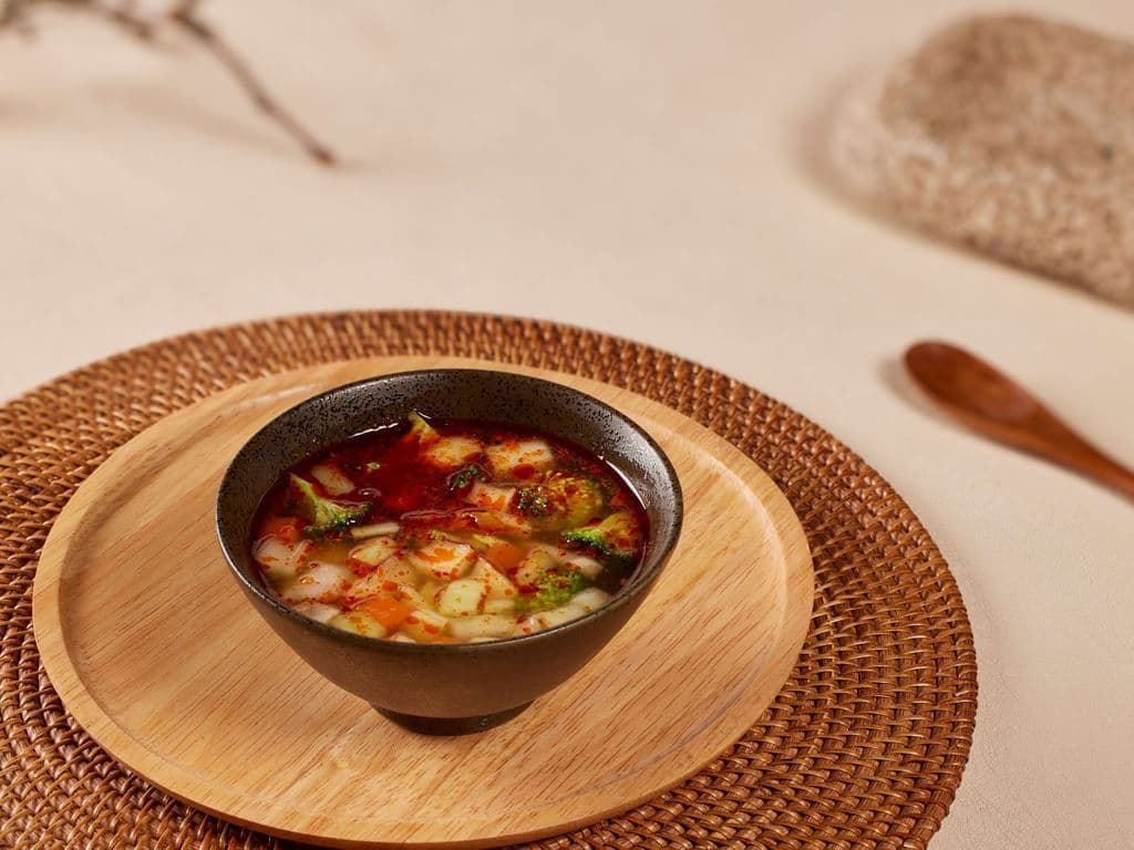 Vegetable Tom Yam Soup