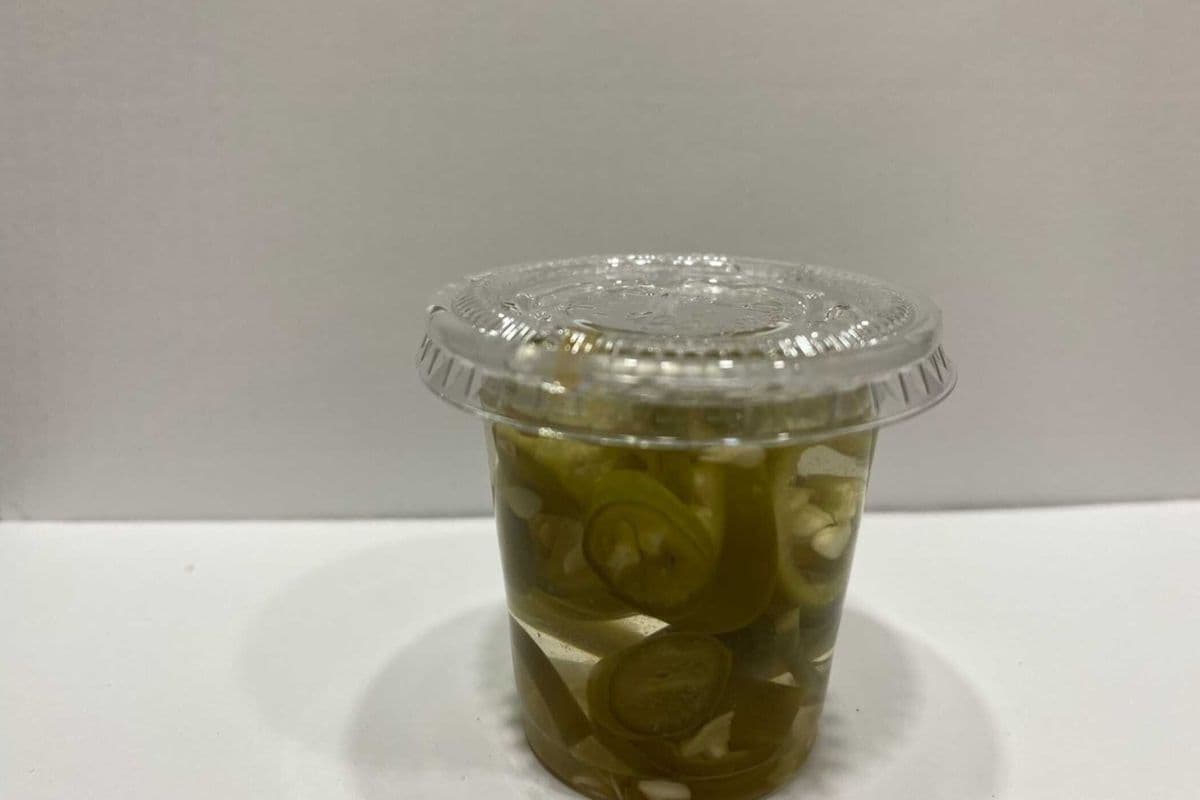 Green chilli vinegar