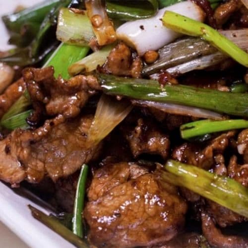 Pork with Peppers in Black Bean Sauce / 豉椒叉烧