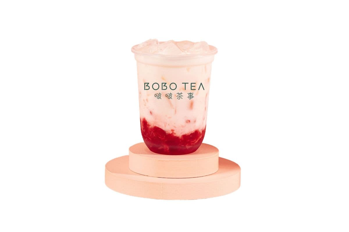 Strawberry Latte 草莓鲜奶 (488ml)