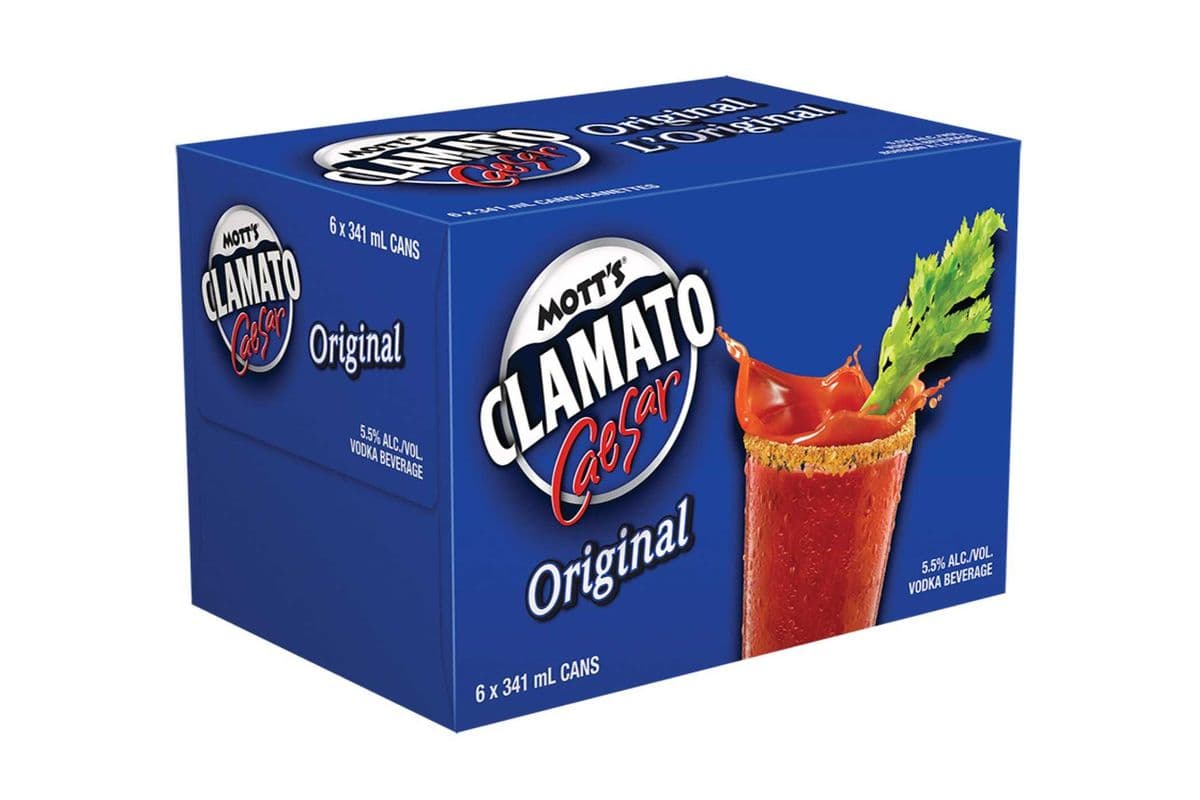 Mott's Clamato Caesar Original-6PK (6 x 341ml)