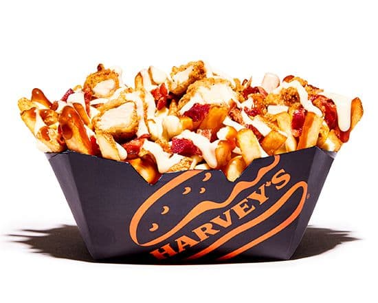 Poutine Bacon double fromage, format moyen