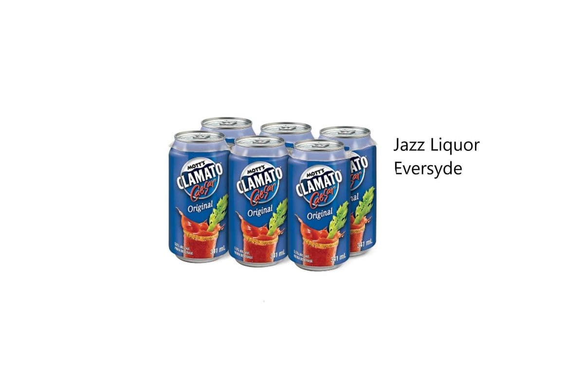 MOTT'S CLAMATO CAESAR ORIGINAL CANS (1 x 6x341ML)