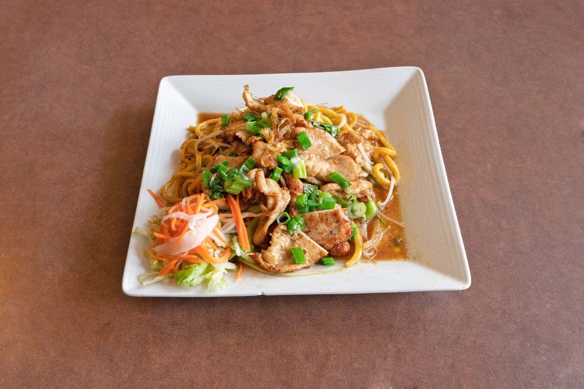 43. Shanghai Noodle Chow Mein with Chicken