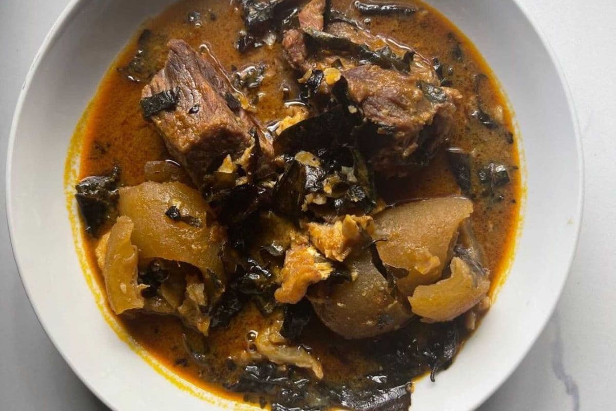 OHA SOUP and poundo