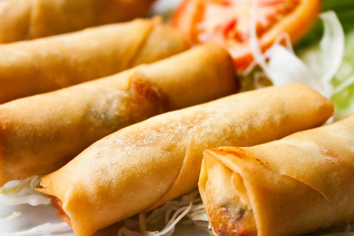 Vegetable Spring Rolls (10 pcs) 炸素春卷