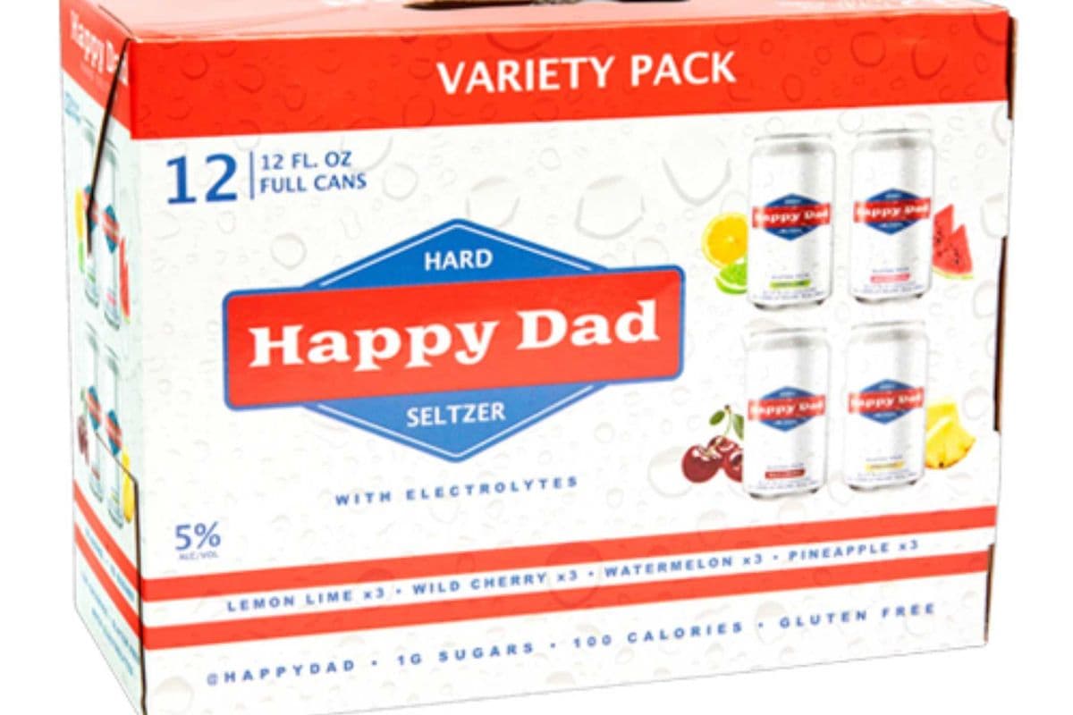 HAPPY DAD HARD SELTZER VARIETY PACK (12 x 355ML)