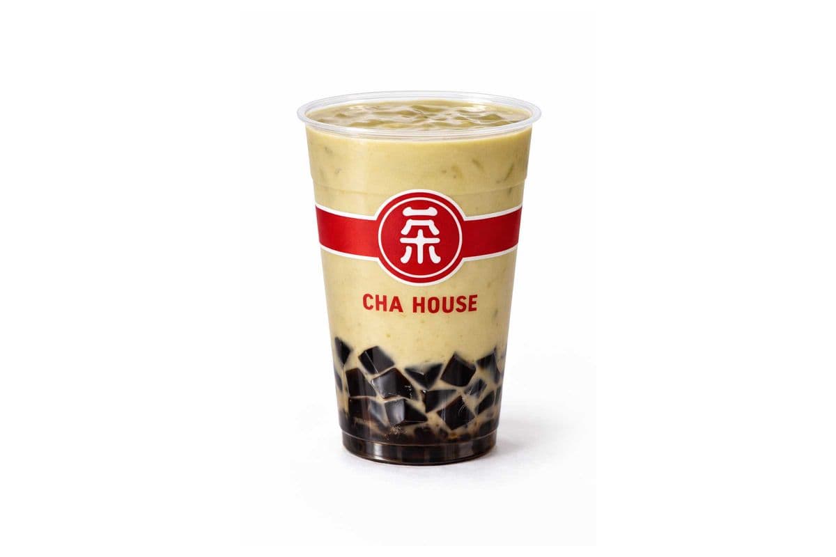 05. Wintermelon Green Milk Tea w/ Grass Jelly