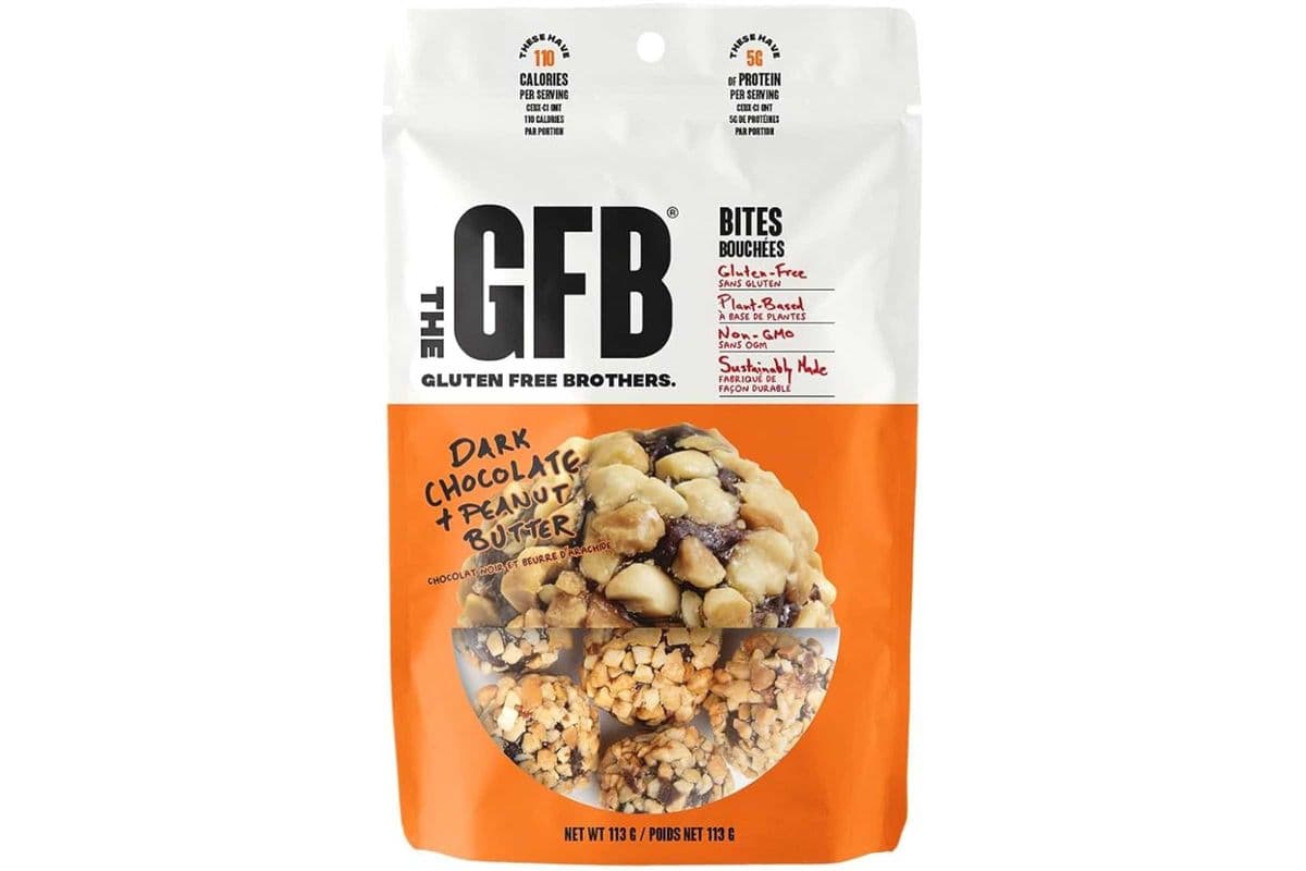 Gfb Dark Choc Peanut Butter Bites Twin Pack