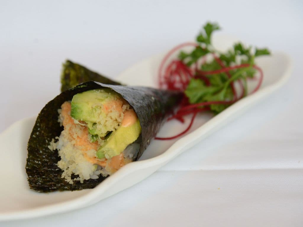 Spicy Avocado Hand Roll