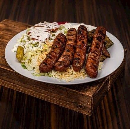 Plat de saucisse merguez / Merguez Sausage Dish