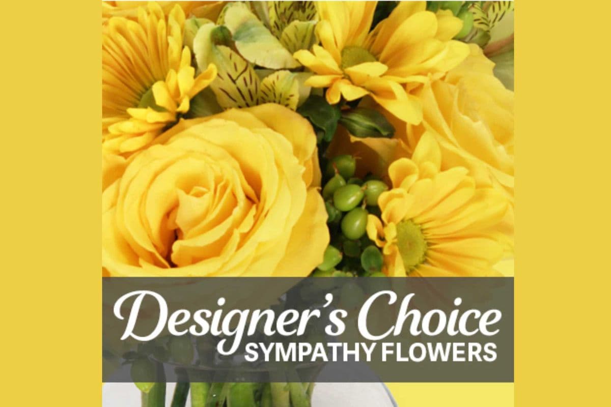 Elegant Sympathy Florals Designer's Choice