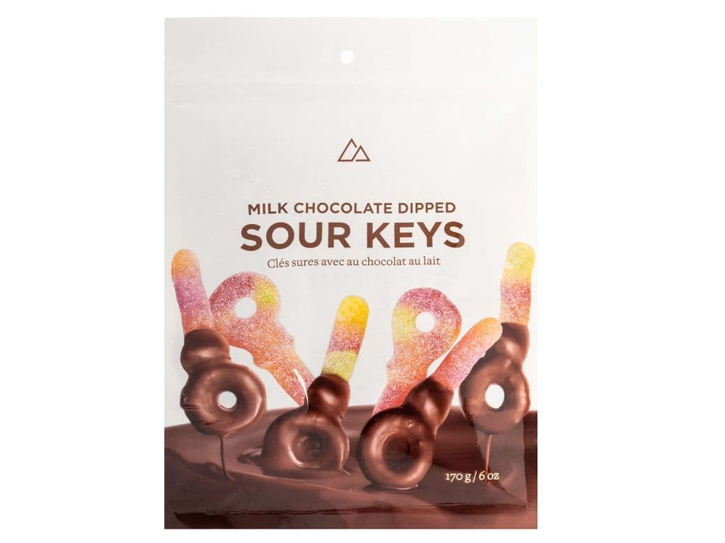 Chocolate Dipped Sour Keys