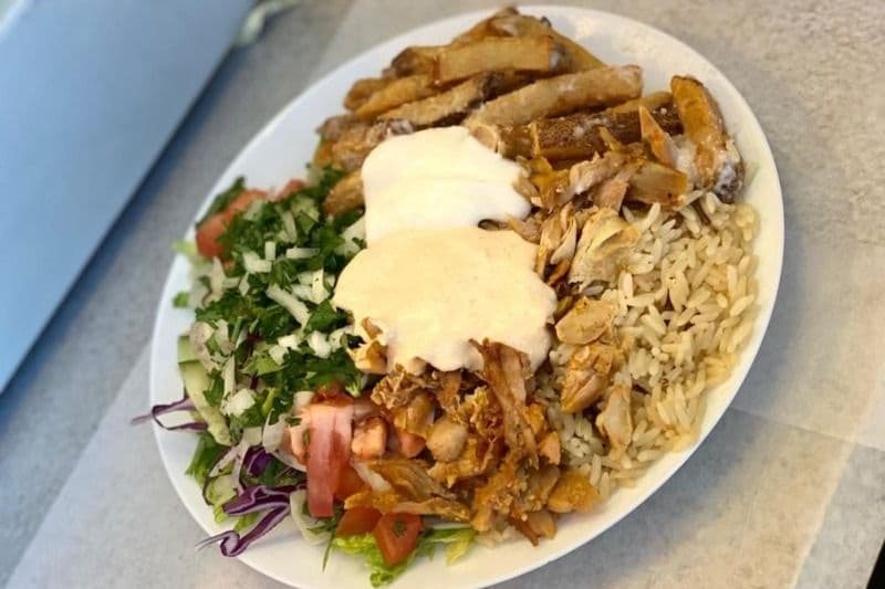 Chicken Shawarma Plate
