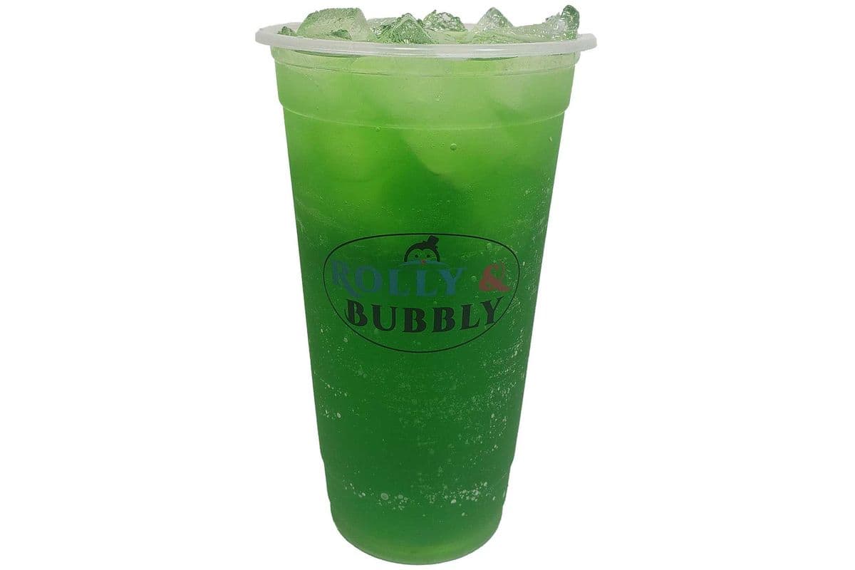 Mint fruit ice tea