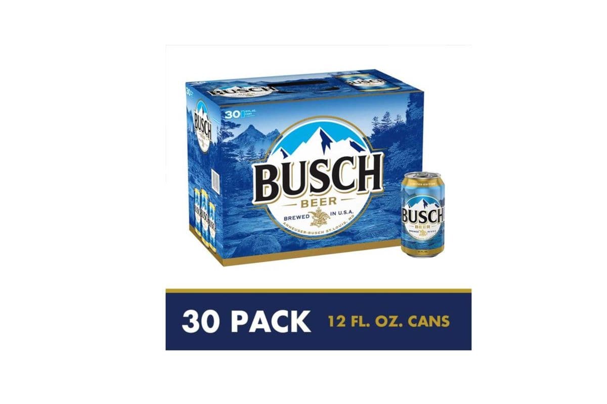 BUSCH LAGER 355ML 30UC CAN (30 x 355ml)