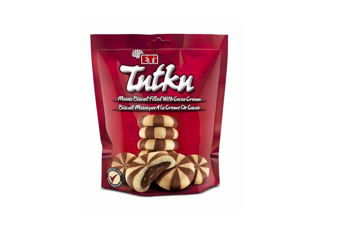 Eti Tutku Mosaic Biscuit Filled with Cocoa Cream (180g)