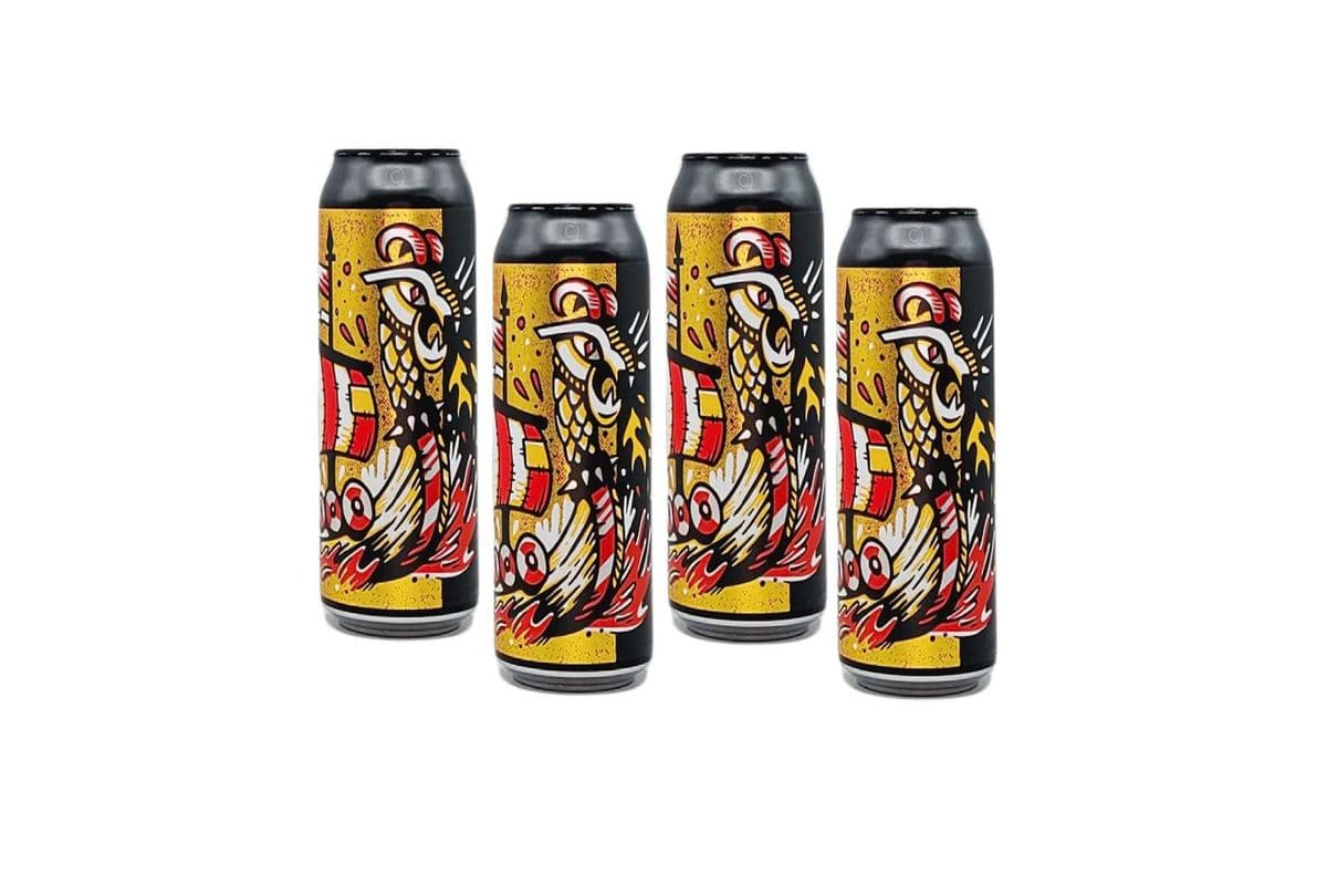 808739. NEW LEVEL BERSERKER BLONDE ALE (4 x 473ML (CANS))