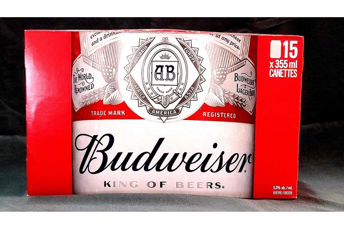 Budweiser (15-pack) (15 x 355ml cans)
