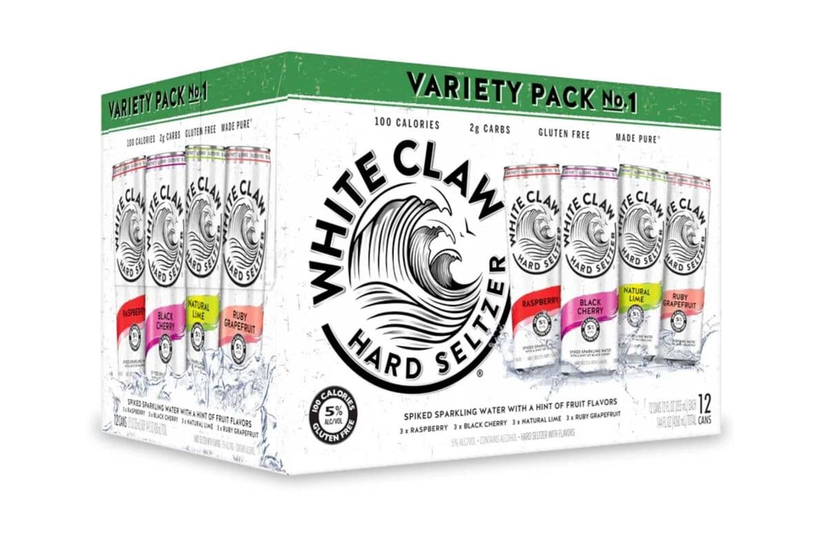 White Claw Variety Pack (12 Packs) (12 x 355ML)
