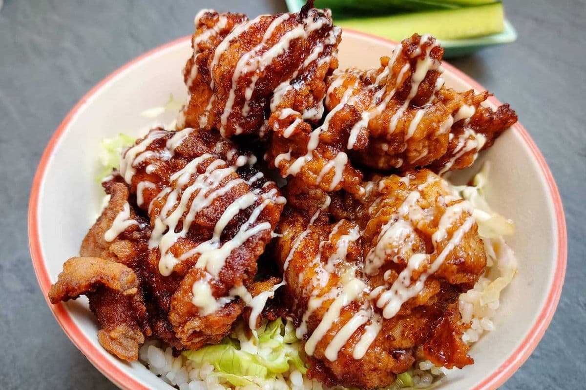 Chicken karaage don