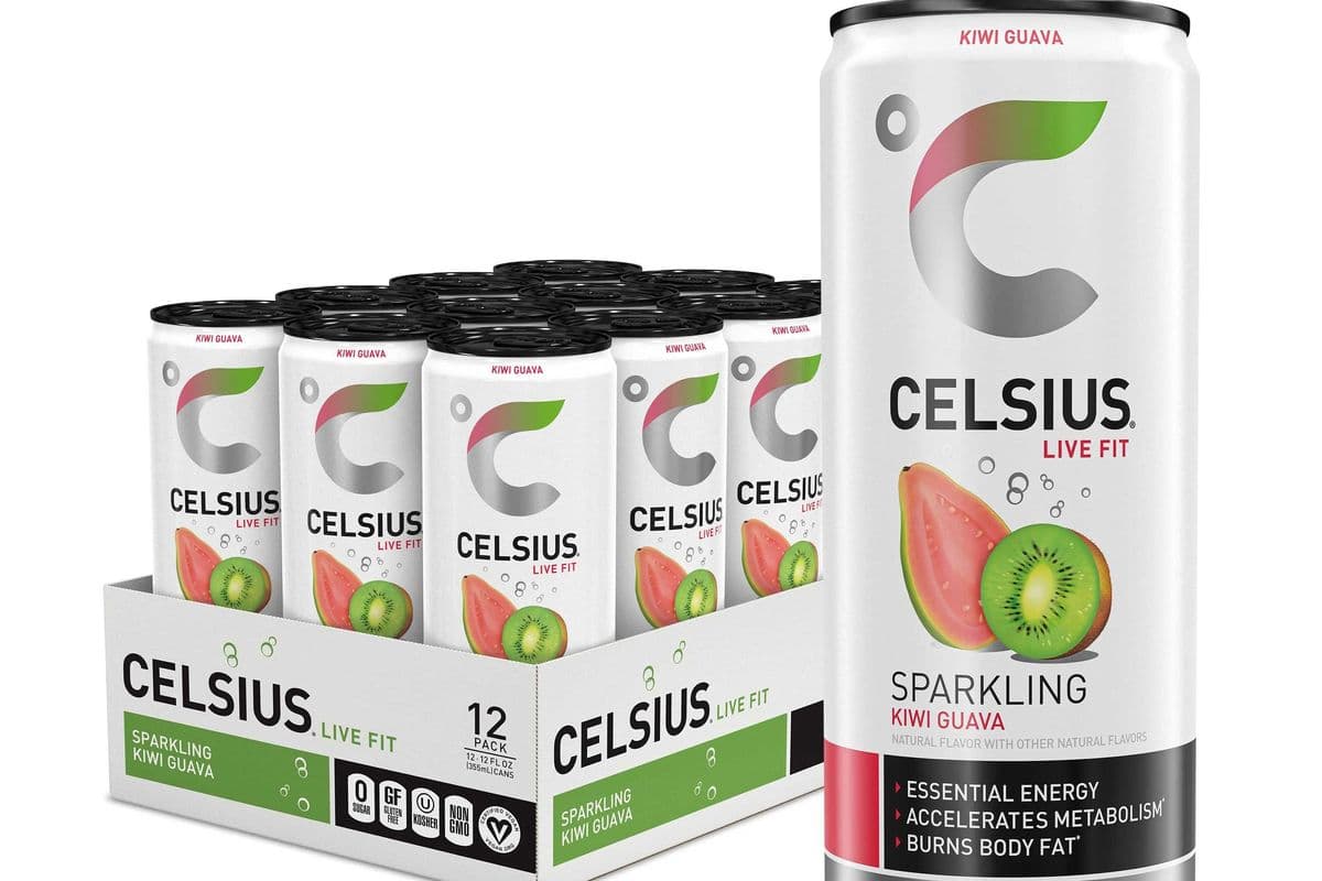 Celcius Kiwi Guava (355 ml)