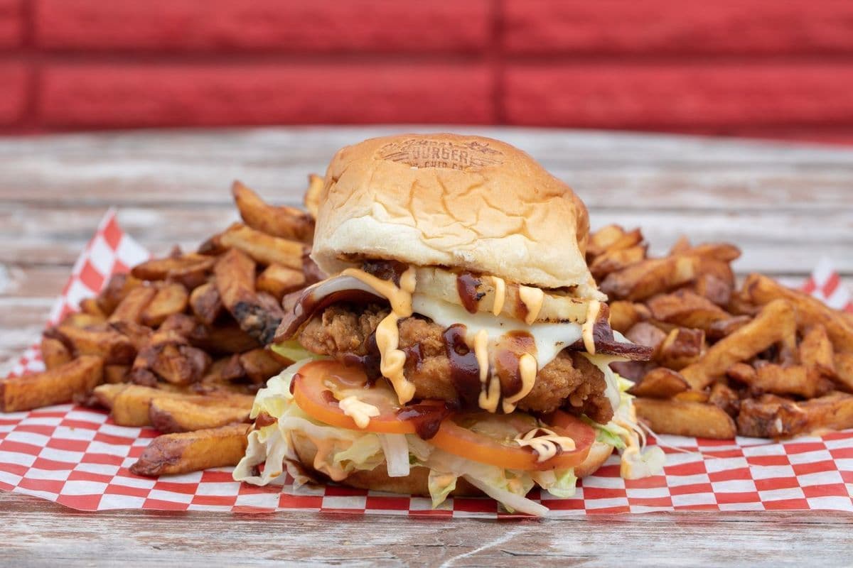 Tropical Chicken Burger