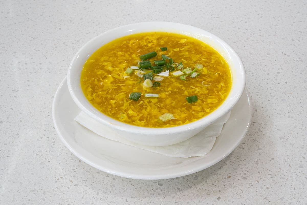 12. Chicken Sweet Corn Soup