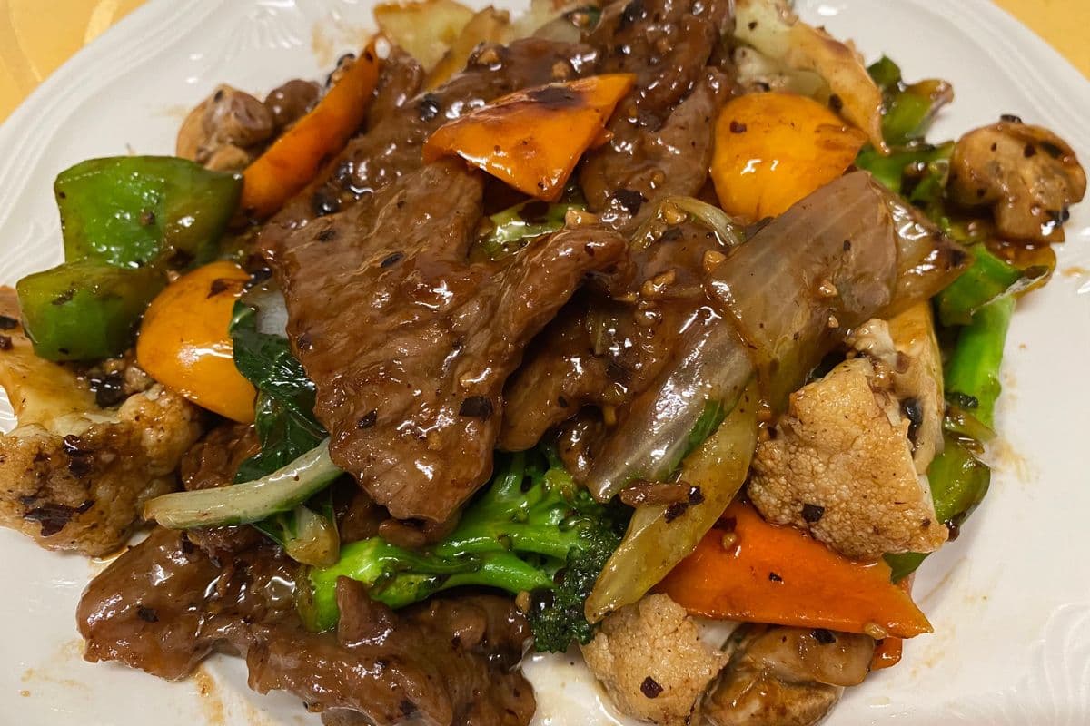 Beef with Black Bean Sauce