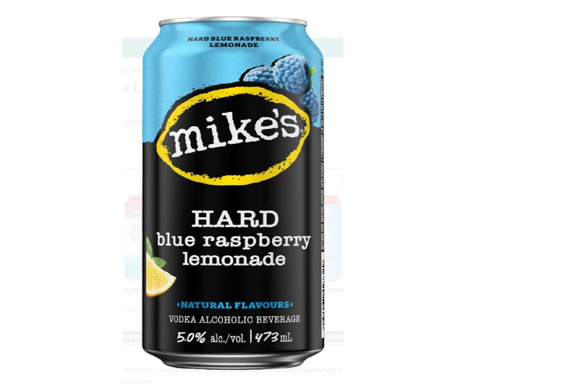 Mike's Hard Blue Raspberry Lemonade (1 x 473 ml can)