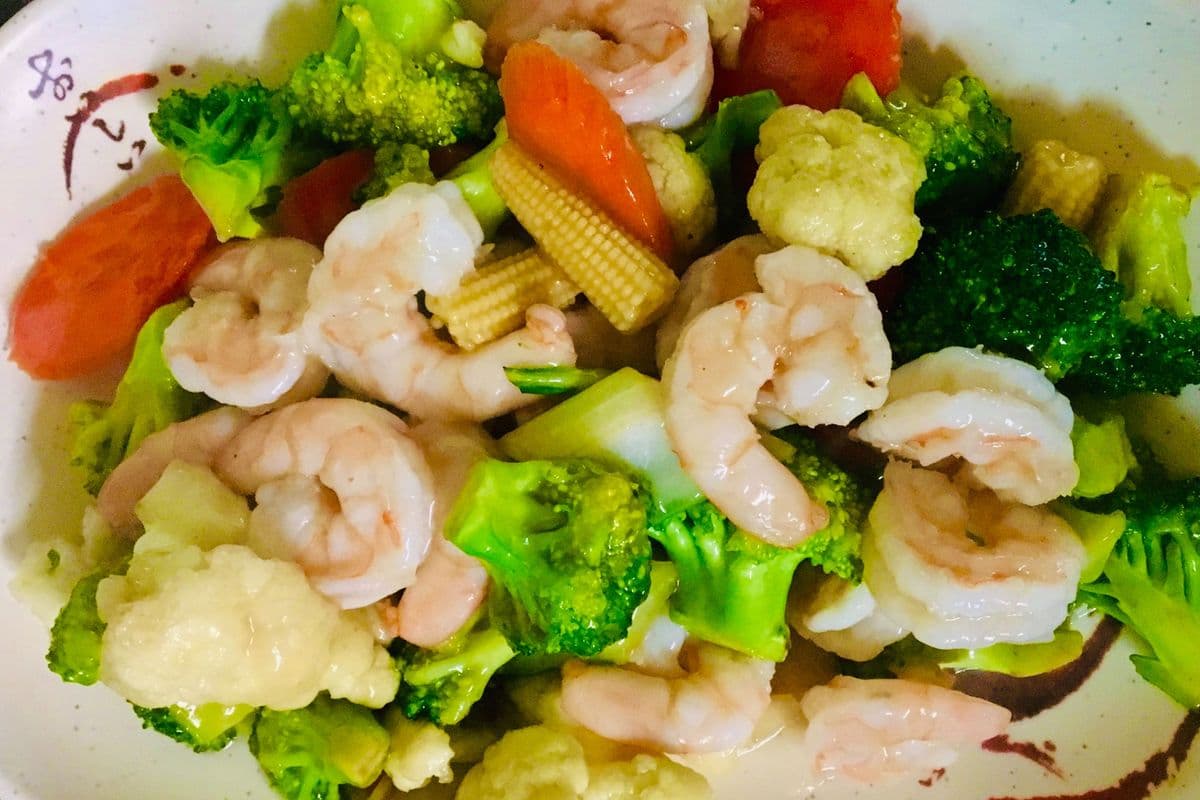 Shrimp with Mixed Vegetables