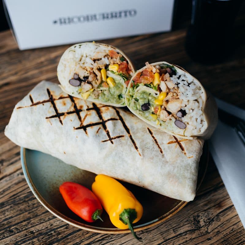 Rico Size Pollo Burrito