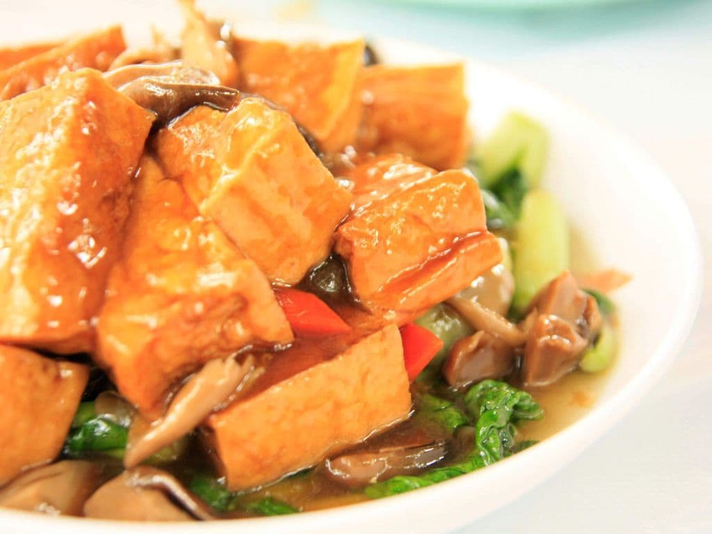 Braised Tofu红烧豆腐