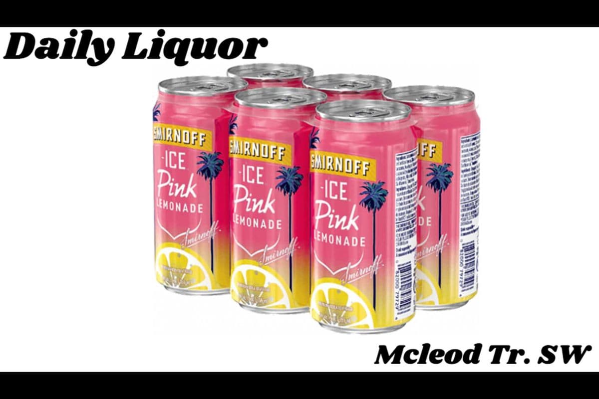SMIRNOFF ICE PINK LEMONADE 6 CANS (1 x 6*355)