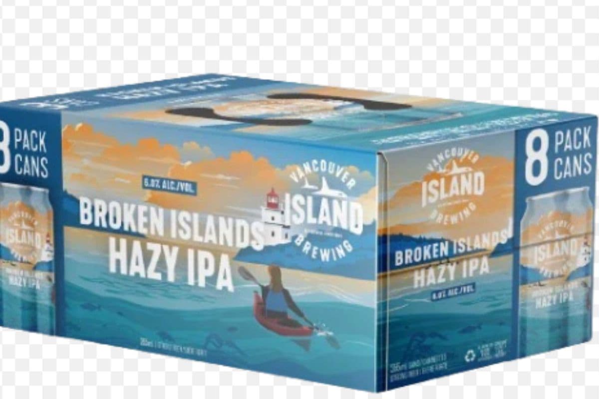 Van Island Broken Islands Hazy IPA (8 x 355ml)