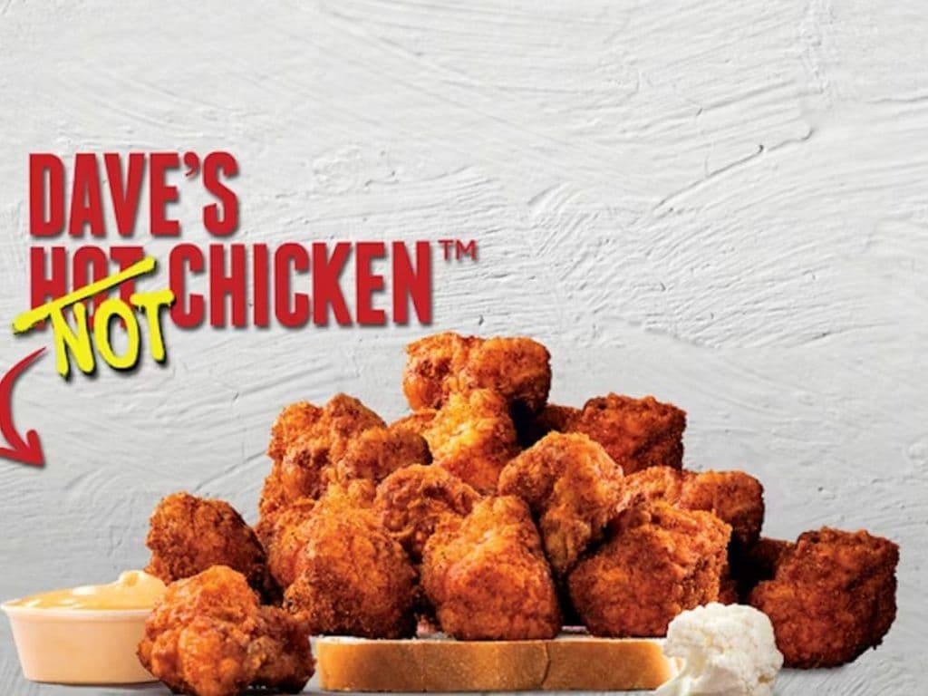 Dave's NOT Chicken Bites Hot box
