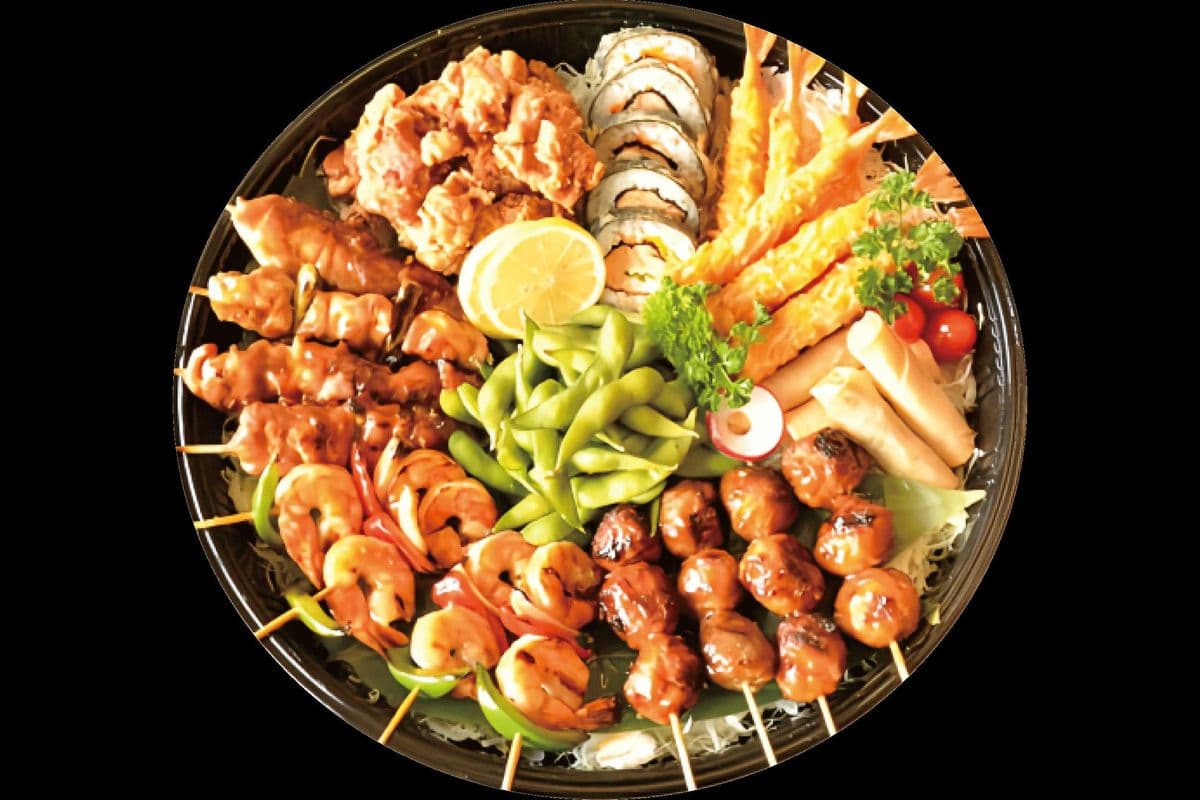 DX Hot Meal Party Tray (34 pcs)