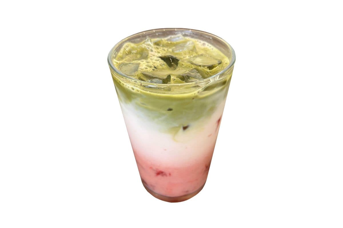 Matcha Strawberry Milk
