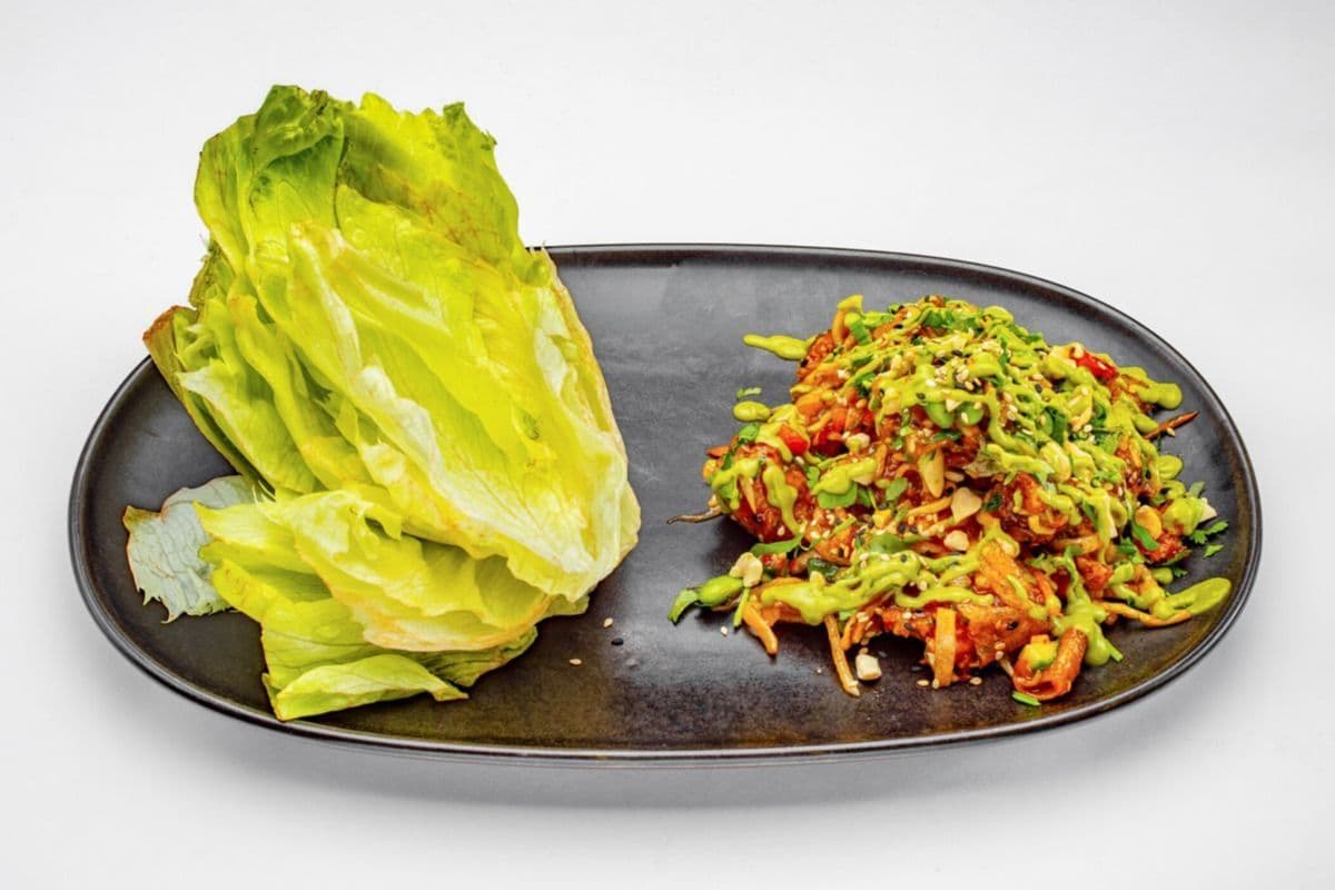 Tofu Lettuce Wrap