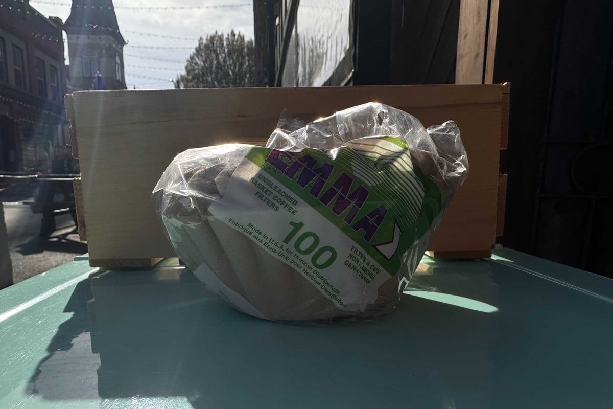 Emma Unbleached Coffee Filters (100 Filters)